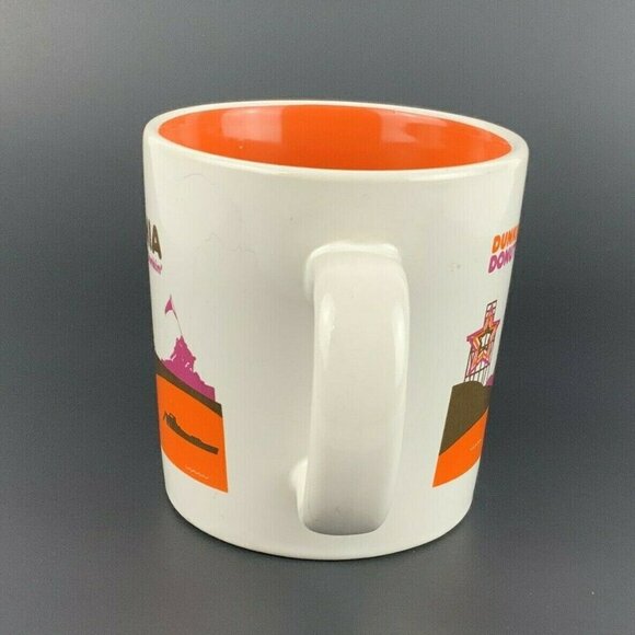 Dunkin Donuts Virginia Ceramic Coffee Mug 2012 Limited Edition 12 fl oz - Picture 2 of 8